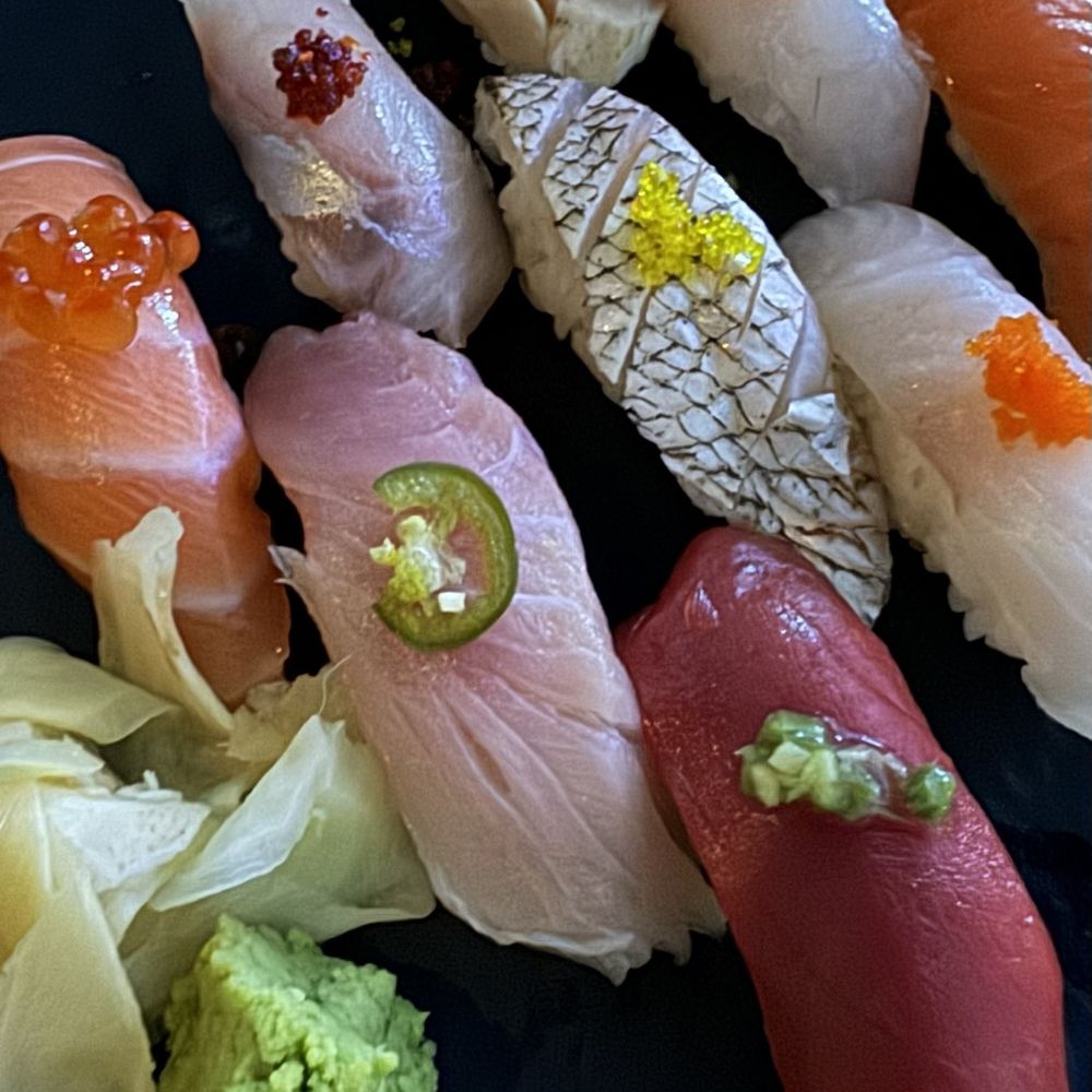 Kusshi - Nigiri Sampler - Sushi Bars Near Me - Arlington, Virginia Kusshi - Nigiri Sampler - Sushi Bars Near Me - Arlington, Virginia