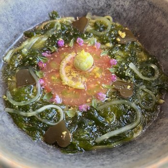 Arbor - tomato soup with green tea noodles - French Near Me - Hong Kong, HK