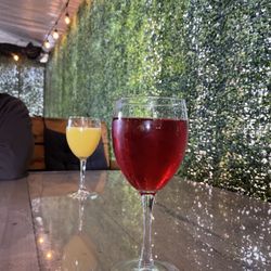 Bon Vino's Bistro & Bakery - Cranberry/orange mimosas
