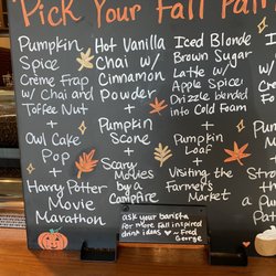 Starbucks - Fall menu