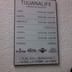 Tijuanalife - Tijuanalife, horario.