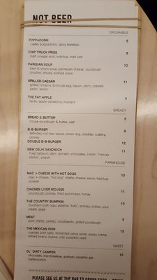 Menu photo 2 Arabella Park Beer Bar Kitchener, ON