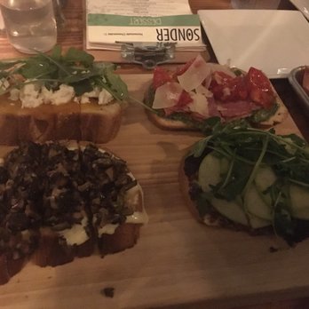 Sonder - Bruschetta Board, good to share, choose 4 for $12 - Salad Near Me - Bakersfield, California Sonder - Bruschetta Board, good to share, choose 4 for $12 - Salad Near Me - Bakersfield, California