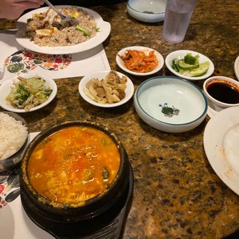 Garlic & Ginger - Fried rice & Spicy Tofu Soup - Korean Near Me - Gainesville, Florida
