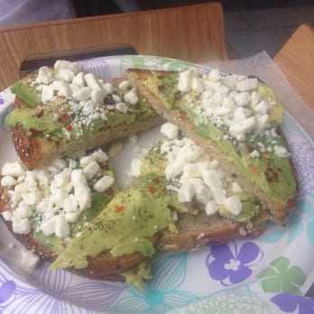 Black Rail Coffee - Delicious avocado toast with feta. - Coffee & Tea Near Me - Hoboken, New Jersey