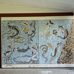 Veterans Memorial Park - Mosaic beside the office