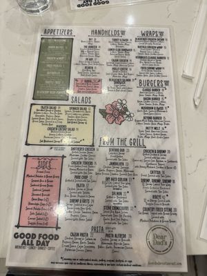 Menu photo 2 Dear Dad’s Greensboro, NC Menu photo 2 Dear Dad’s Greensboro, NC