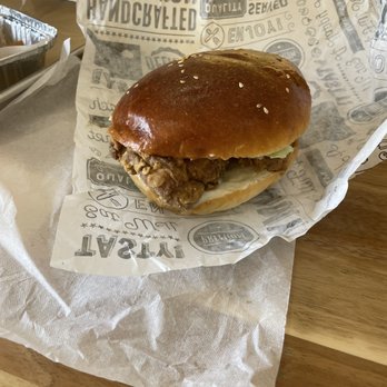 Zimo Bakery & Cafe - Spicy chicken sandwich - Bakeries Near Me - Tampa, Florida Zimo Bakery & Cafe - Spicy chicken sandwich - Bakeries Near Me - Tampa, Florida
