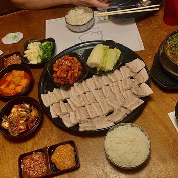 Jang Choong Dong Korean Restaurant - S2. BoSsam - Medium  M3. GamJaTang - Korean Near Me - Carrollton, Texas