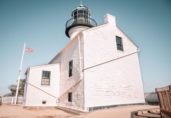 Old Point Loma Lighthouse by null