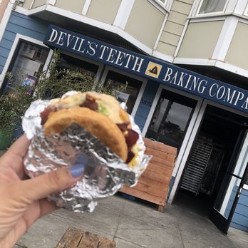 Devil's Teeth Baking Company - Special breakfast sandwhich - Bakeries Near Me - San Francisco, California Devil's Teeth Baking Company - Special breakfast sandwhich - Bakeries Near Me - San Francisco, California
