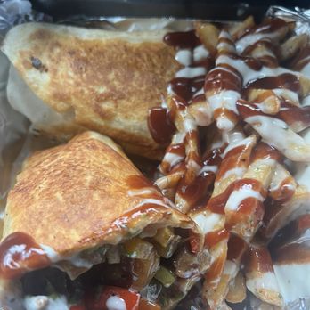 AJ’s Jazzy Grill - Surt and Turf Wrap - Seafood Near Me - New Orleans, Louisiana