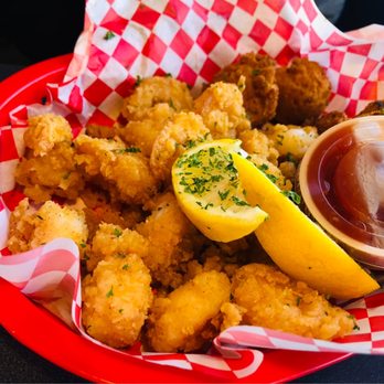 The Catch - Popcorn shrimp- 10 year old enjoyed this - Seafood Near Me - Lubbock, Texas