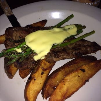 Craftsman Table & Tap - Steak Oscar - not the best. The steak was over cooked and my potatoes were burnt. - Gastropubs Near Me - Middleton, Wisconsin