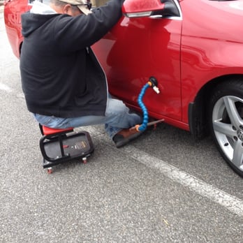 The Dent Pro - During - Mobile Dent Repair Near Me The Dent Pro - During - Mobile Dent Repair Near Me