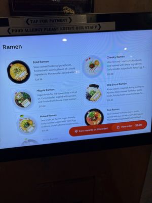 Menu photo 1 Tatsu Ramen Los Angeles, CA