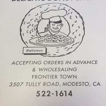 Mr T's Donut - Business info that is printed on their donut box - Donuts Near Me - Modesto, California Mr T's Donut - Business info that is printed on their donut box - Donuts Near Me - Modesto, California