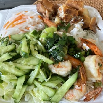 Wok-In - Shrimp and egg roll vermicelli - Chinese Near Me - Costa Mesa, California Wok-In - Shrimp and egg roll vermicelli - Chinese Near Me - Costa Mesa, California
