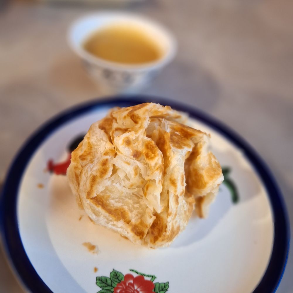 Phat Eatery - Roti Canai with curry dipping sauce - Malaysian Near Me - Katy, Texas