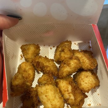 Chick-fil-A - Supposed to be a 12 piece nugget. As you can see it's NOT & the little nuggets where hard as rocks with no meat. :( - Fast Food Near Me - Las Vegas, Nevada Chick-fil-A - Supposed to be a 12 piece nugget. As you can see it's NOT & the little nuggets where hard as rocks with no meat. :( - Fast Food Near Me - Las Vegas, Nevada