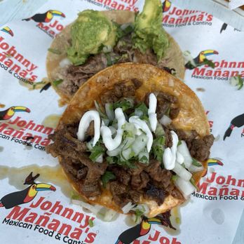 Johnny Mañana's - Cheesy carne asada tacos - Mexican Near Me - Oceanside, California Johnny Mañana's - Cheesy carne asada tacos - Mexican Near Me - Oceanside, California