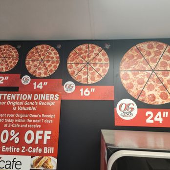 Original Geno's - Pizza sizes - Pizza Near Me - Tempe, Arizona Original Geno's - Pizza sizes - Pizza Near Me - Tempe, Arizona