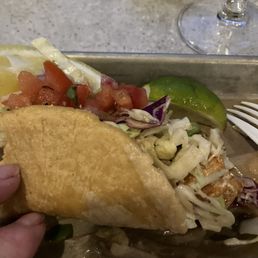 Halibut taco Halibut taco