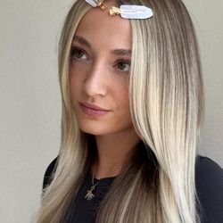 Agencé - Bright platinum blonde