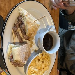 PRIME RIB FRENCH DIP* with MAC-N-CHEESE PRIME RIB FRENCH DIP* with MAC-N-CHEESE