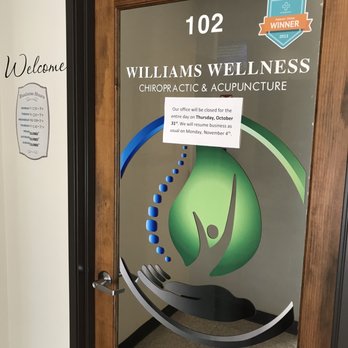 Williams Wellness Chiropractic & Acupuncture - Front door - Chiropractors Near Me - Cedar Park, Texas