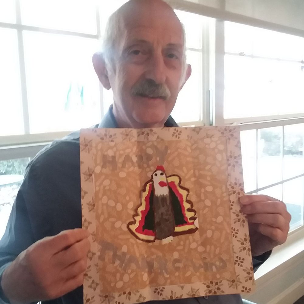 Legacy Living Memory Care - Happy dad at Legacy - Retirement Homes Near Me - Arlington, Texas