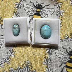 Miners Rock Shop - Beautiful turquoise doublettes.