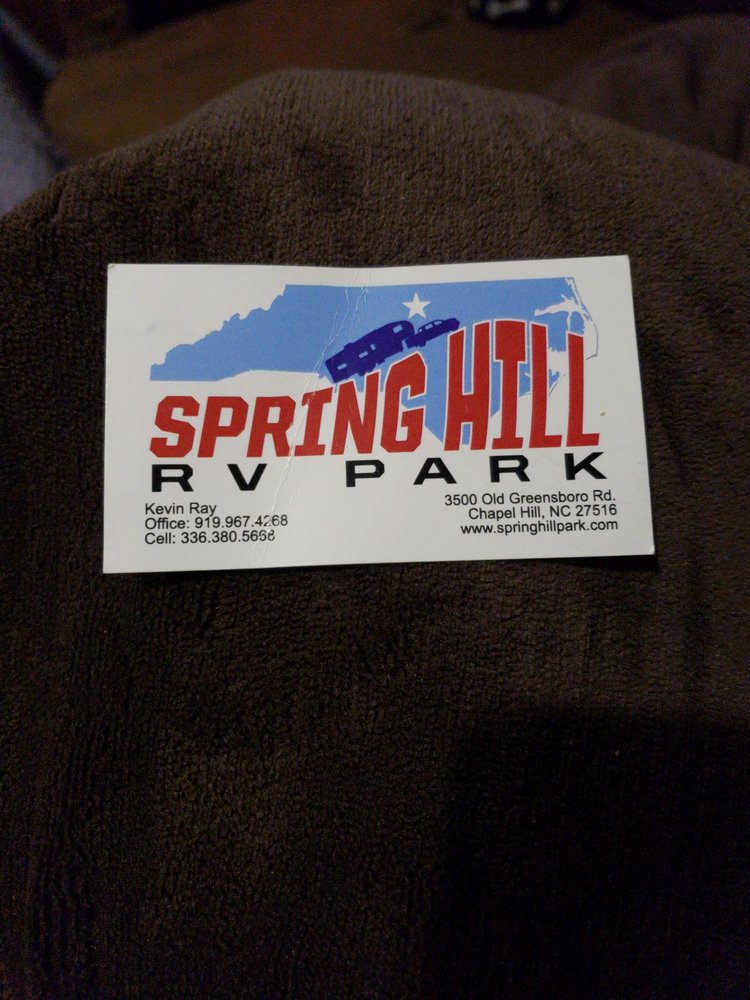SPRINGHILL RV PARK Updated August 2024 3500 Old Greensboro Rd