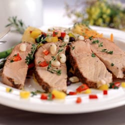 La Table D'Emilie - magret de canard au miel et épices douces
