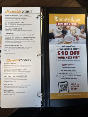 Menu photo 1 Thirsty Lion - Desert Ridge Phoenix, AZ Menu photo 1 Thirsty Lion - Desert Ridge Phoenix, AZ