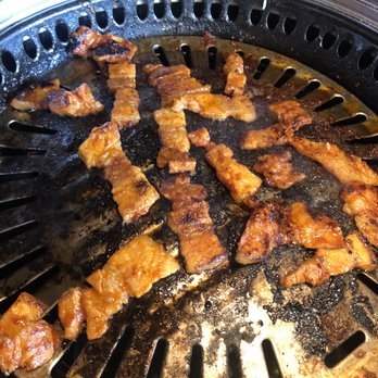 Inju Korean BBQ - Spicy pork belly - Korean Near Me - Wheaton, Maryland