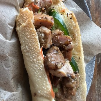 CrackleMi Vietnamese Grill - The Smokey Banh Mi (chicken) - Vietnamese Near Me - Seattle, Washington CrackleMi Vietnamese Grill - The Smokey Banh Mi (chicken) - Vietnamese Near Me - Seattle, Washington