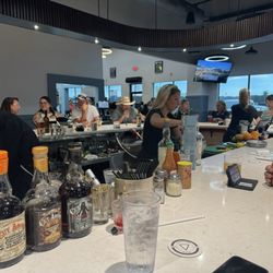 Diversion Pizza - The bar area.