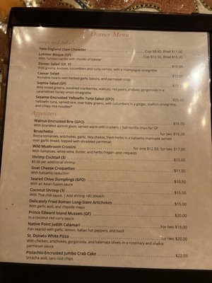 Menu photo 4 CAV Restaurant Providence, RI