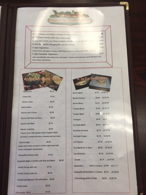 Menu photo 8 El Mexicano Liberty, KY