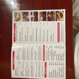 The food is great excellent customer service and good prices for the portion.I will definitely be back.
