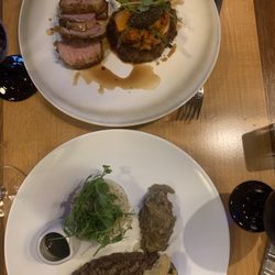 La Garrigue - Veal steak and saddle of lamb