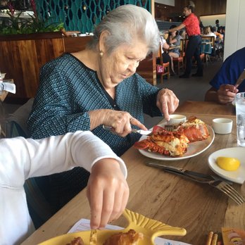 Duke's Malibu - Grandma and her twin lobster tails - New American Near Me - Malibu, California