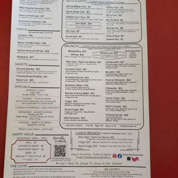 The Cove Bar & Grill - Sports Bars Near Me - Murrieta, California