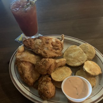 Round Butte Inn - a plate of fried food and a drink - Pizza Near Me - Culver, Oregon Round Butte Inn - a plate of fried food and a drink - Pizza Near Me - Culver, Oregon