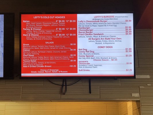 Menu photo 5 Lefty's Cheesesteaks Detroit, MI Menu photo 5 Lefty's Cheesesteaks Detroit, MI