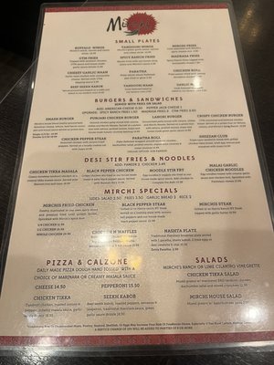 Menu photo 8 Mirchi Cafe and Masala Pizza, Halal American & Desi Restaurant Dublin, CA