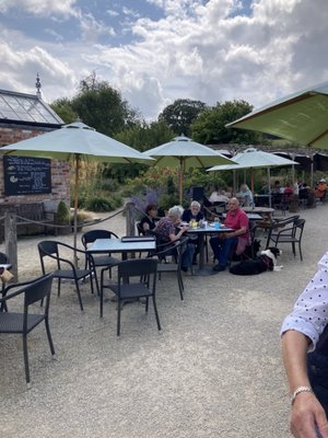 The Vinehouse Cafe at Helmsley walled Garden by null