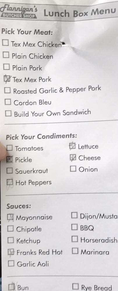 Flannigan's Butcher Shop Logo