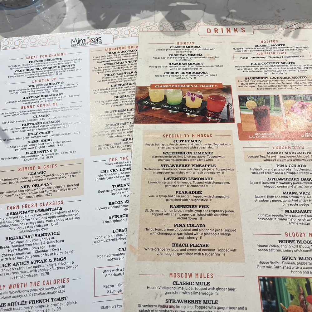 Mimosas - Menu. - Breakfast & Brunch Near Me - Myrtle Beach, South Carolina Mimosas - Menu. - Breakfast & Brunch Near Me - Myrtle Beach, South Carolina